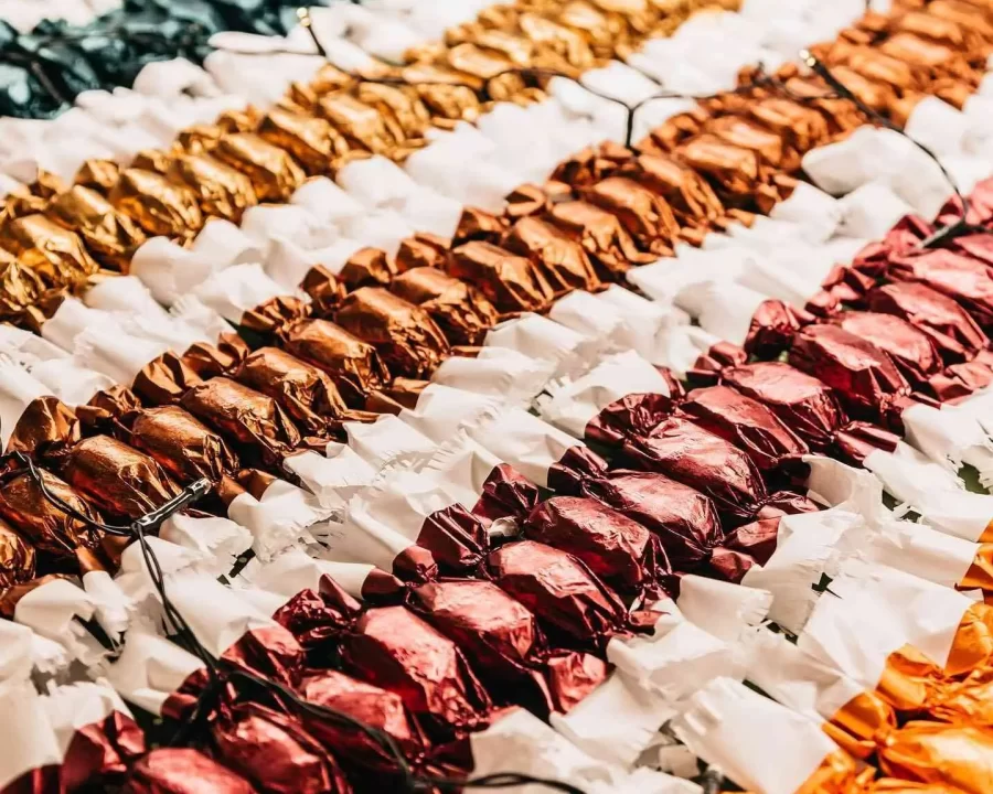 Ömlesztett szaloncukor vegyesen, 10 dkg